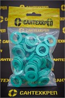 Паронитовые безасбестовые зеленые прокладки.