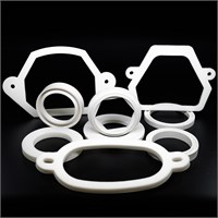 Прокладки для бачков унитазов из ПВХ и пеносэвилена.