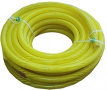 Шланг "Напорно-всасывающий Тип 4"  желтый, спиральный до 10 атм. бухта 30 м.