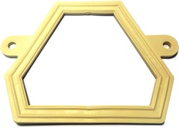 Прокладка (С)         ( прокладка фигурная ПВХ белое для унитазов  производства Sanita, Самара) 1752