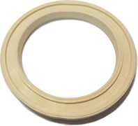 Прокладка (Ч)          (кольцо ПВХ белое для унитазов  производства Santek Чебоксары) 1757