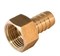 Штуцер латунный 1/2"внутр* 10 мм. 2054